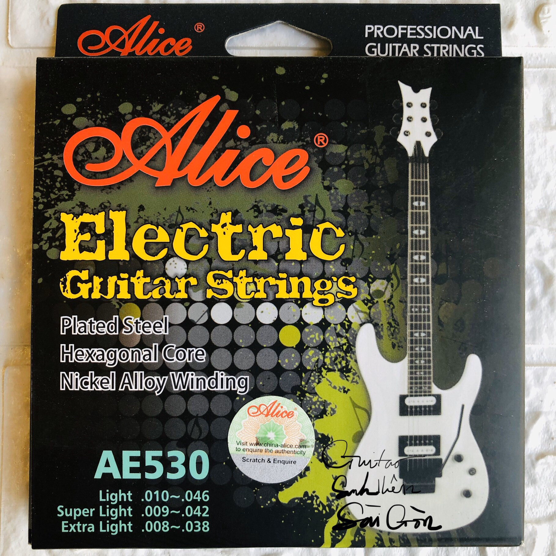 Dây đàn guitar điện electric Alice AE530 Dây đàn guitar điện electric Alice AE530