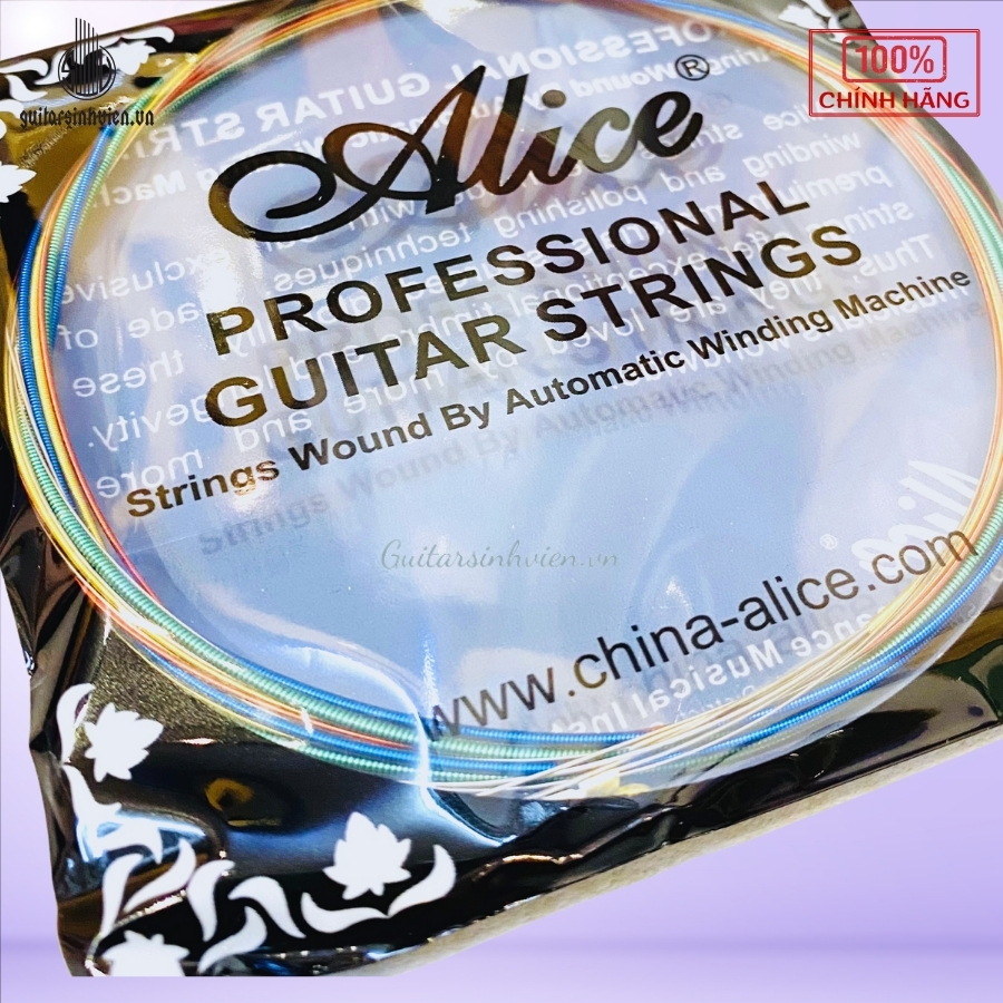 Dây Đàn Guitar Acoustic Nhiều Màu Alice AW435C Dây Đàn Guitar Acoustic Nhiều Màu Alice AW435C