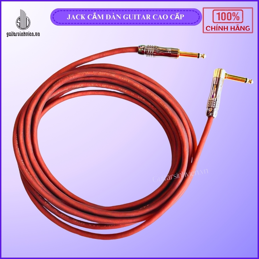 Jack Cắm Guitar Cao Cấp Dài 6m Jack Cắm Guitar Cao Cấp Dài 6m