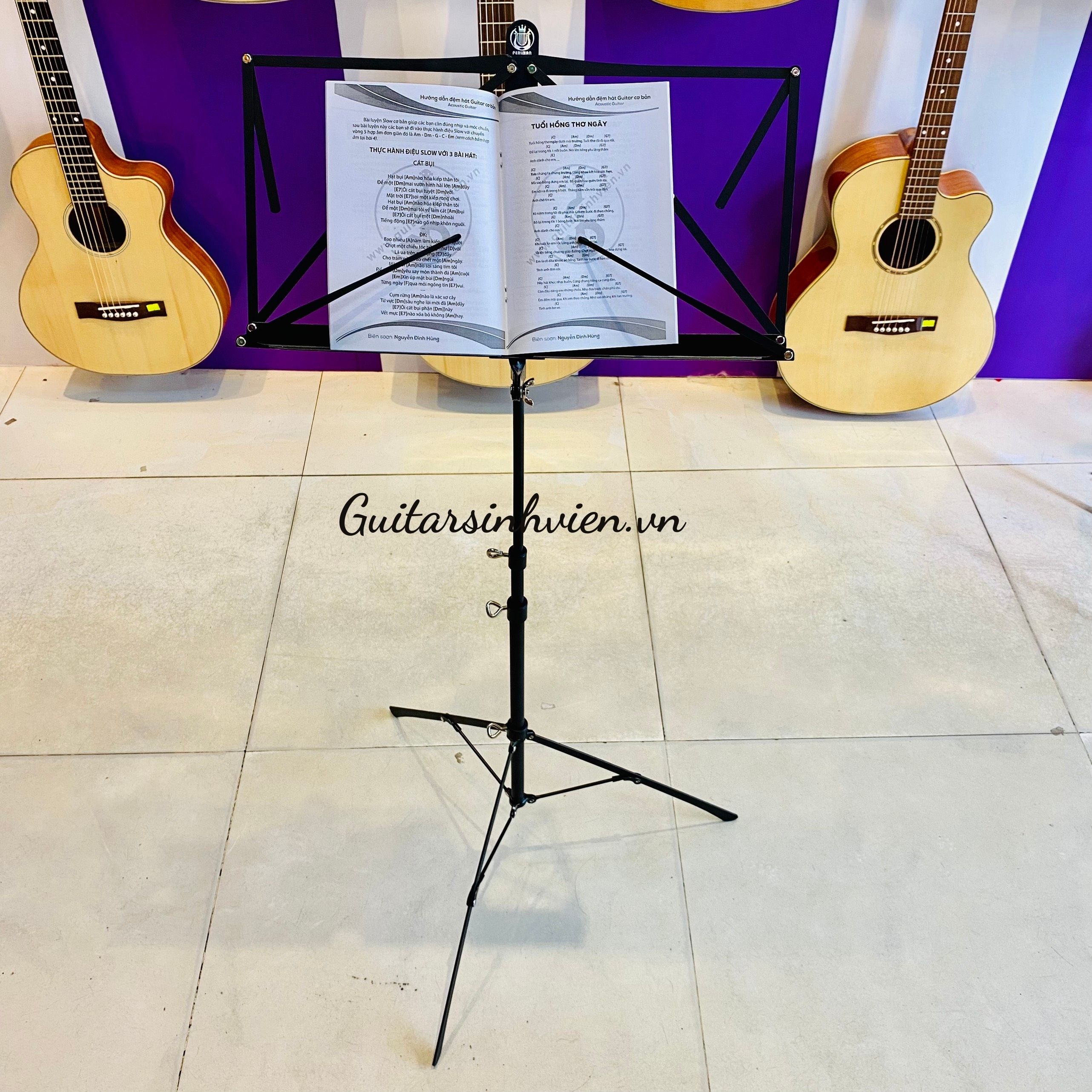 Giá để sách nhạc Perlman cao cấp Giá để sách nhạc Perlman cao cấp