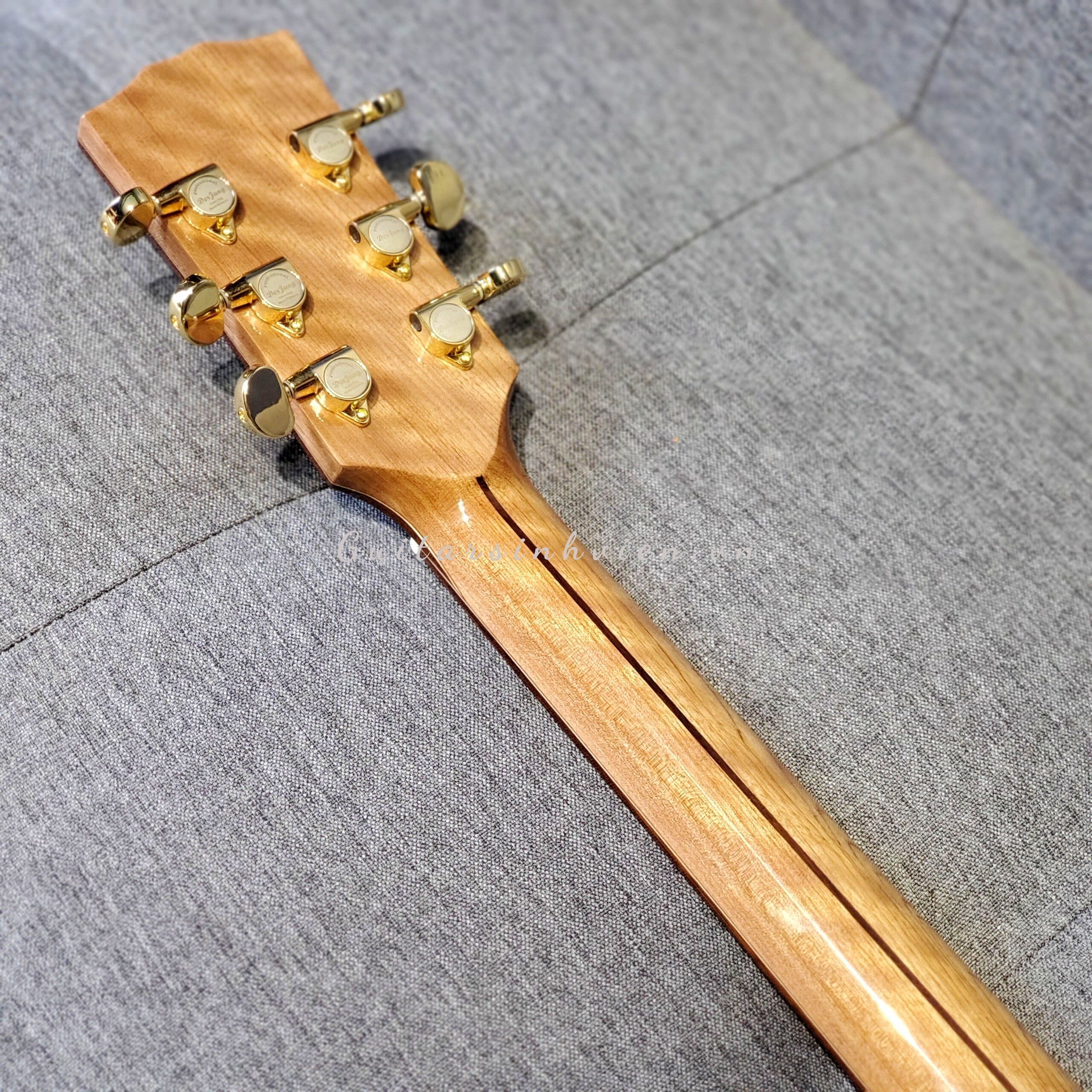 Đàn guitar acoustic Việt Nam custom cao cấp V5 Đàn guitar acoustic Việt Nam custom cao cấp V5