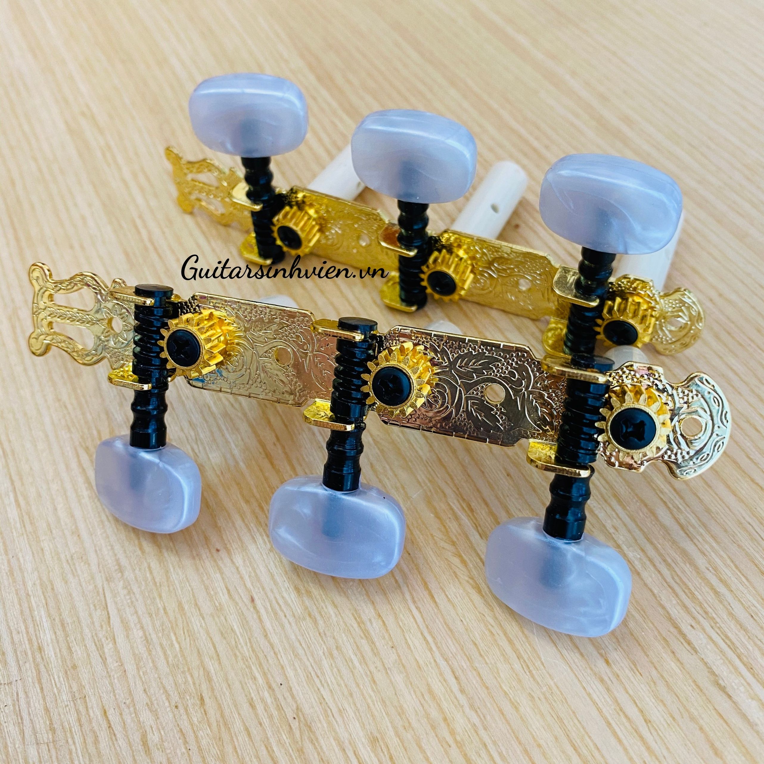 Khóa đàn guitar classic vàng HF  Khóa đàn guitar classic vàng HF