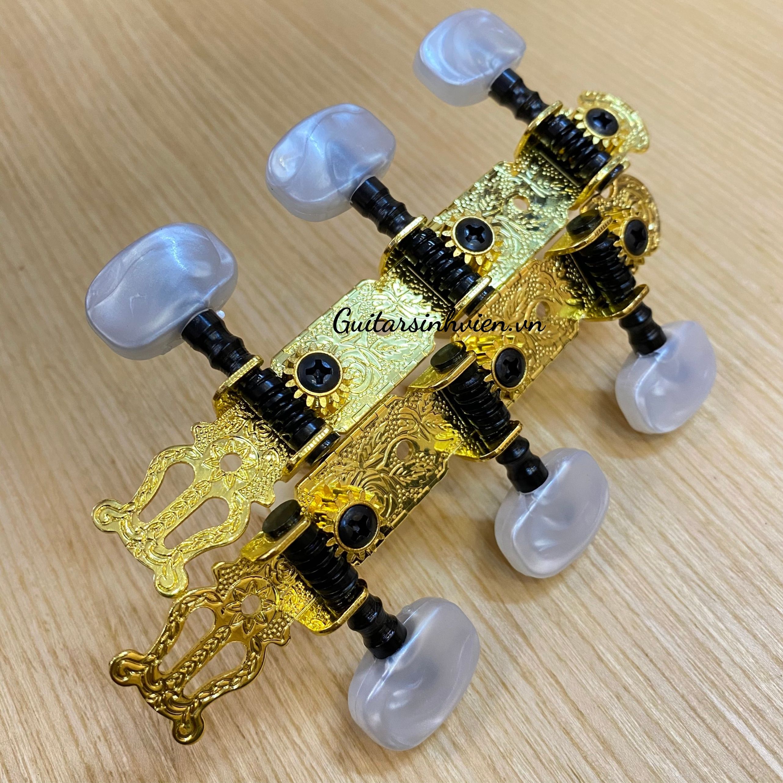 Khóa đàn guitar classic vàng HF  Khóa đàn guitar classic vàng HF