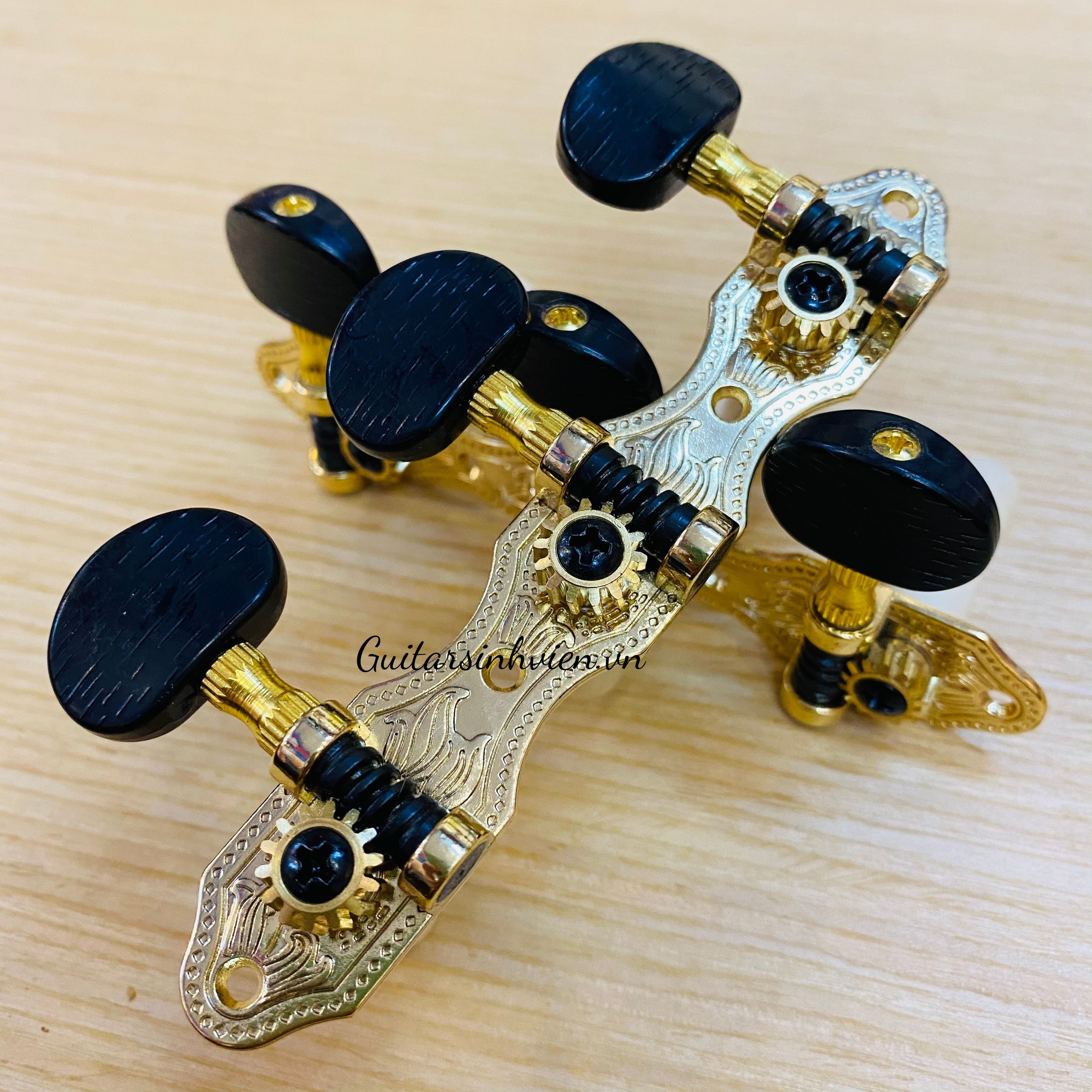 Khóa đàn guitar classic DJ Đài Loan vàng cao cấp Khóa đàn guitar classic DJ Đài Loan vàng cao cấp