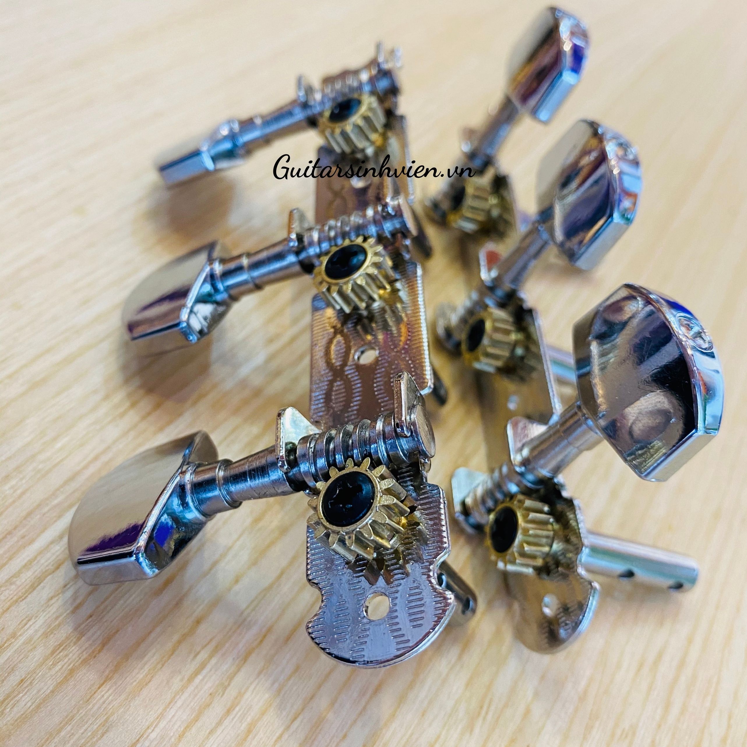 Khóa đàn guitar acoustic HF giá rẻ Khóa đàn guitar acoustic HF giá rẻ