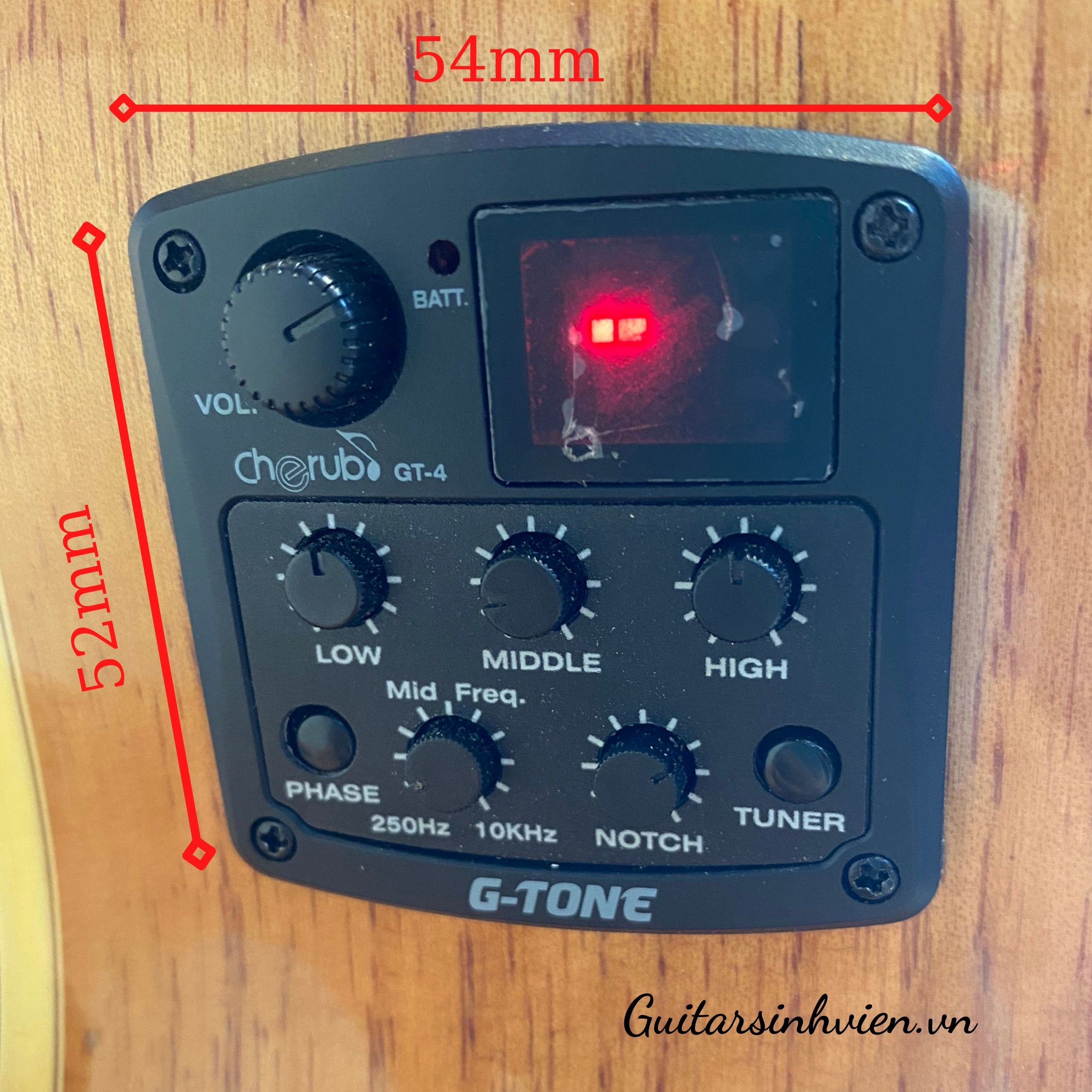 Lắp Eq cherub GTONE 4 chính hãng  Lắp Eq cherub GTONE 4 chính hãng