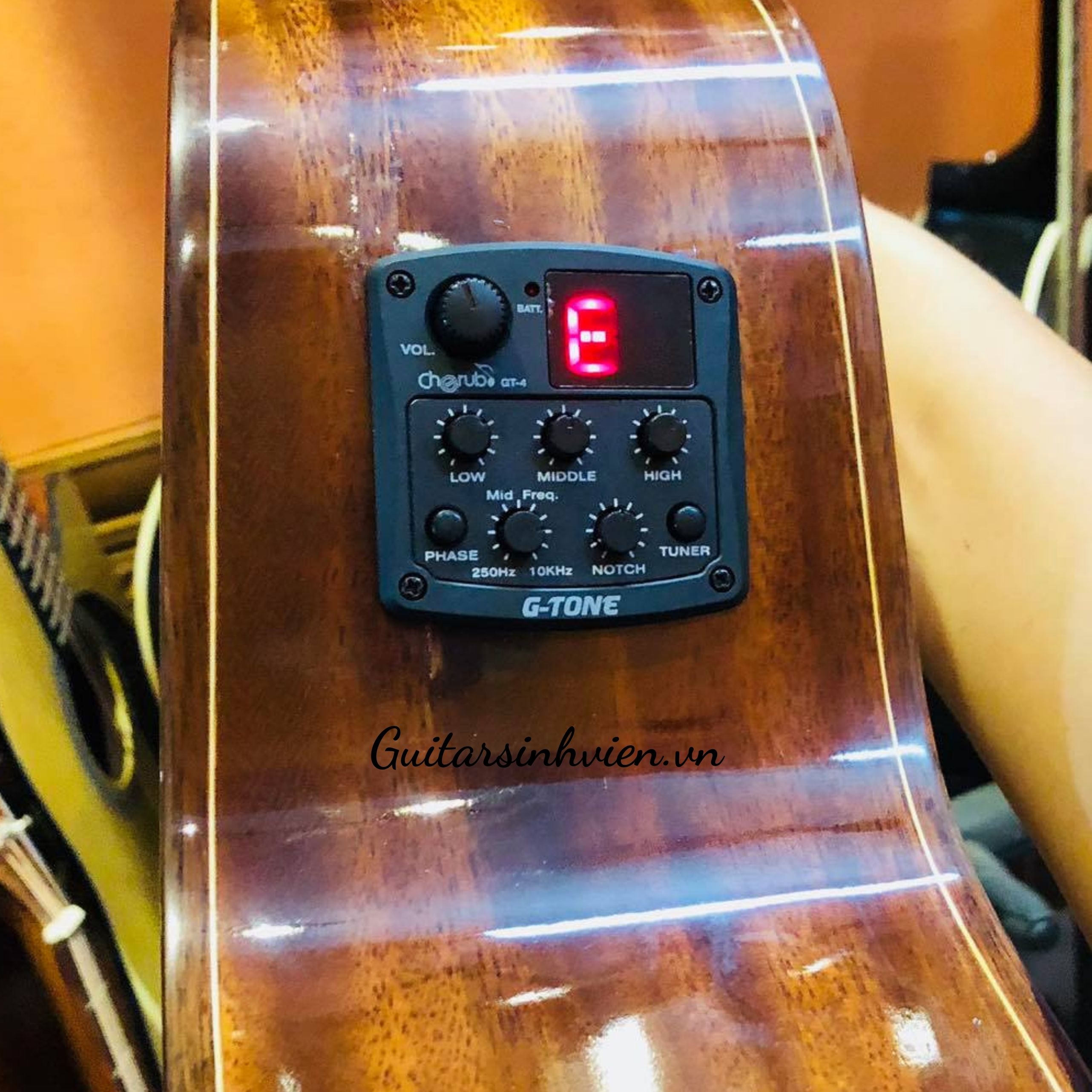 Lắp Eq cherub GTONE 4 chính hãng  Lắp Eq cherub GTONE 4 chính hãng