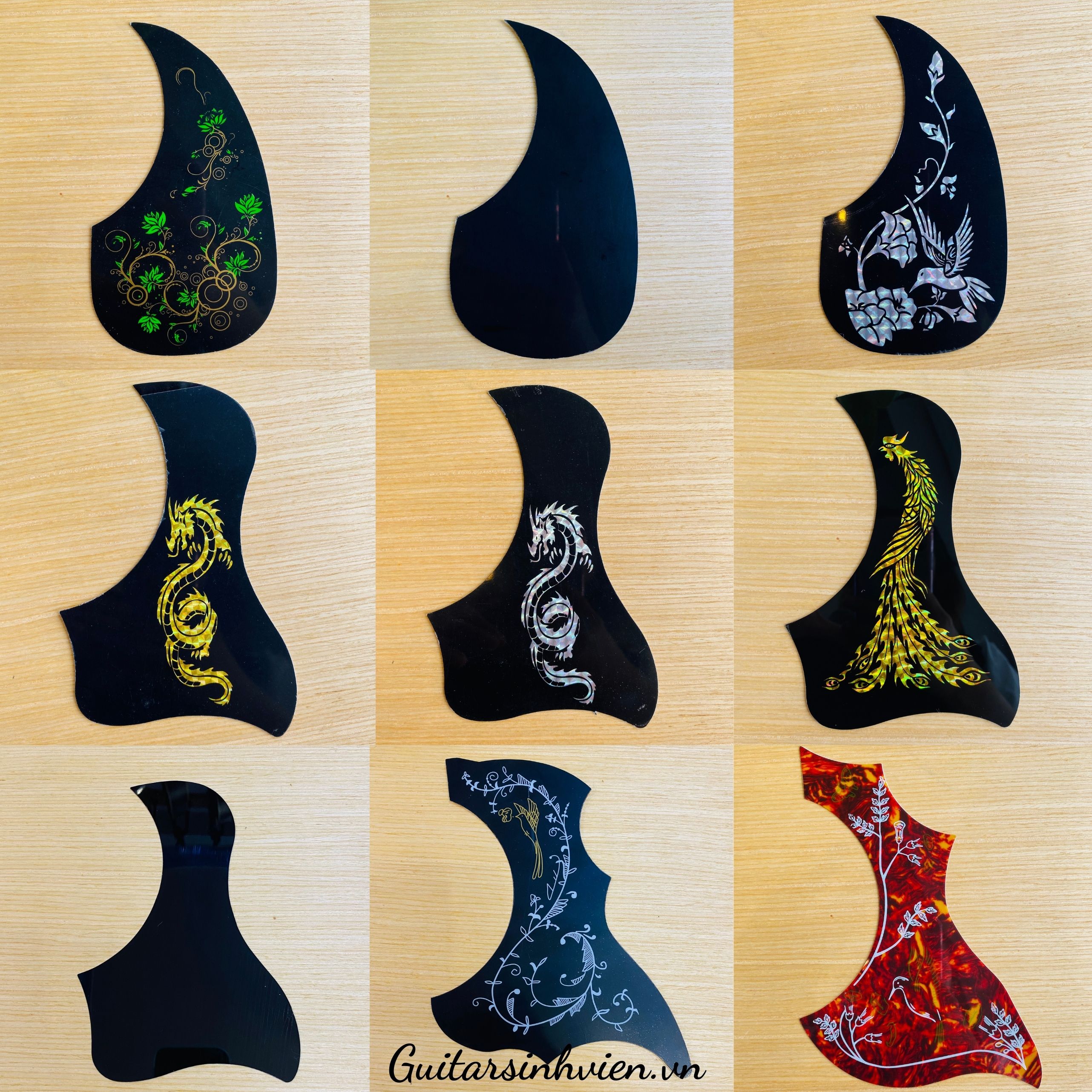 miếng dán chống xước guitar miếng dán chống xước guitar