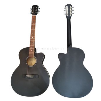 Đàn guitar acoustic màu đen tập chơi giá rẻ SV-A1