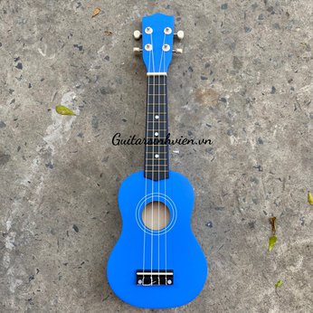 Đàn ukulele soprano màu xanh dương 