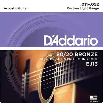 Dây đàn acoustic Mỹ D'addario chính hãng EJ13