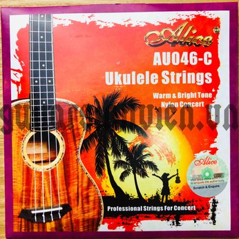 Dây đàn ukulele string Alice AU046-C