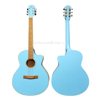 Đàn guitar acoustic màu xanh dương SV-A1CL