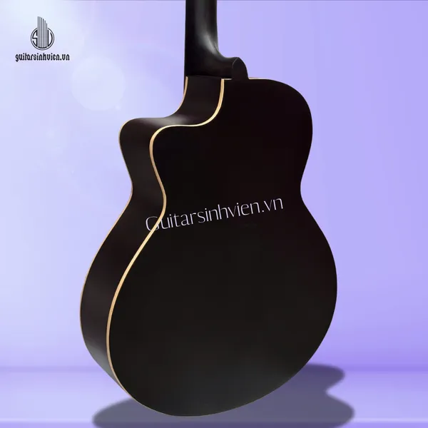 Đàn Guitar Acoustic Màu Đen Tập Chơi Giá Rẻ SV-A1