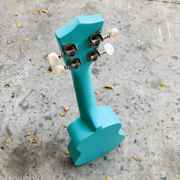 Đàn ukulele soprano màu xanh ngọc