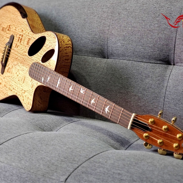 Đàn guitar custom cao cấp gỗ sồi Vinagui VF01
