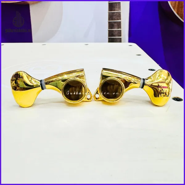 Khóa Đàn Guitar Acoustic Màu Vàng KV1