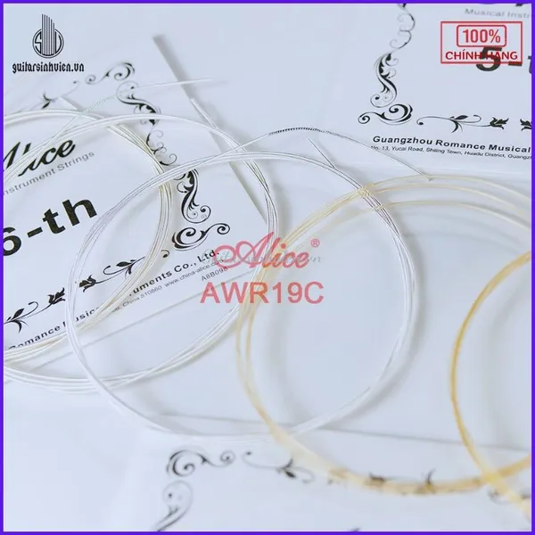 Dây Đàn Guitar Classic Alice AWR19C Chính Hãng