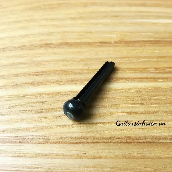 Chốt Ghim Dây Đàn Guitar Màu Đen - B