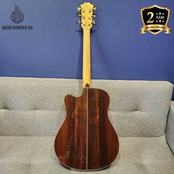 Đàn guitar acoustic gỗ cẩm Ấn cao cấp SV-A7