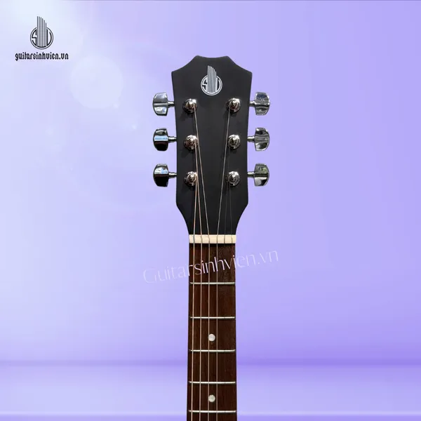 Đàn Guitar Acoustic Màu Đen Tập Chơi Giá Rẻ SV-A1