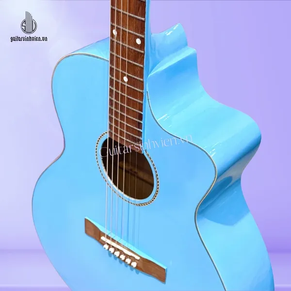 Đàn Guitar Acoustic Màu Xanh Dương SV-A1CL