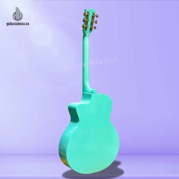 Đàn Guitar Acoustic Màu Xanh Ngọc SV-A1CL