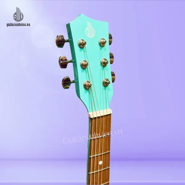 Đàn Guitar Acoustic Màu Xanh Ngọc SV-A1CL