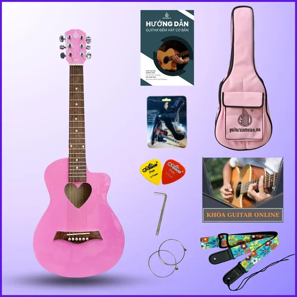 Đàn Guitar Mini Size 1/2 - Phiên Bản Đặc Biệt Mã M1