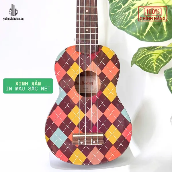 Đàn Ukulele Soprano Dễ Thương 21inch [Mã U21I]