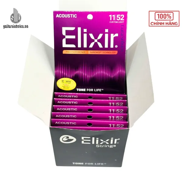 Dây Đàn Acoustic Elixir Phosphor Chính Hãng 16027 