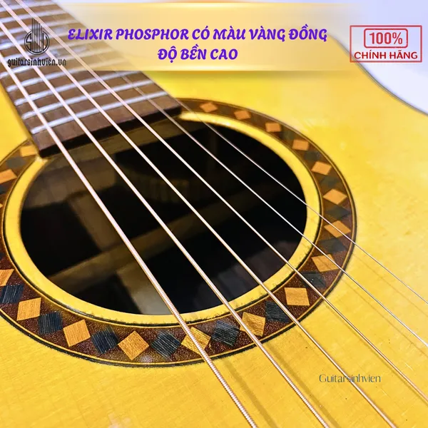Dây Đàn Acoustic Elixir Phosphor Chính Hãng 16027 