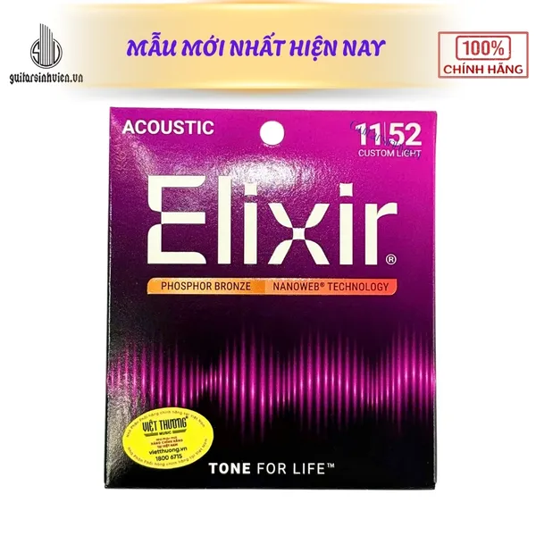 Dây Đàn Acoustic Elixir Phosphor Chính Hãng 16027 