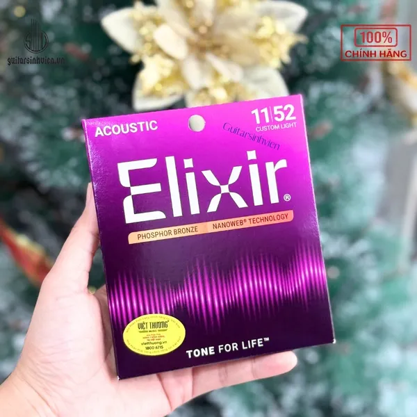 Dây Đàn Acoustic Elixir Phosphor Chính Hãng 16027 