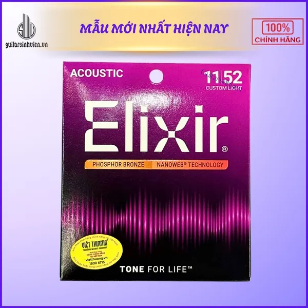 Dây Đàn Acoustic Elixir Phosphor Chính Hãng 16027 