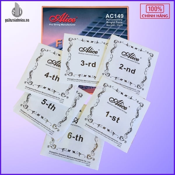 Dây Đàn Guitar Classic Flamenco Alice AC149 Chính Hãng 