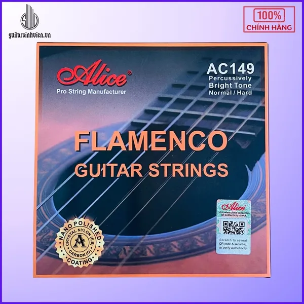 Dây Đàn Guitar Classic Flamenco Alice AC149 Chính Hãng 