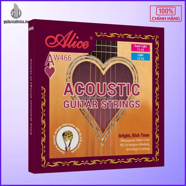 Dây Đàn Guitar Acoustic Alice AW466