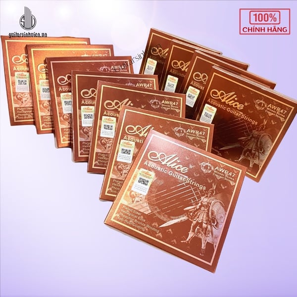 Dây đàn guitar acoustic cao cấp Alice AWR47 Chính Hãng