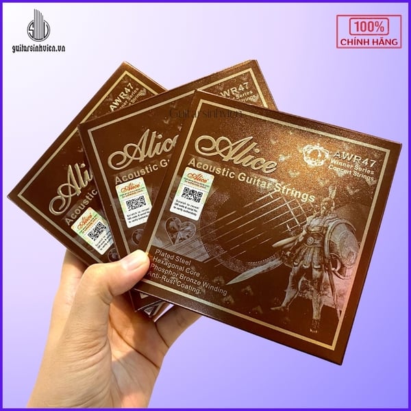Dây đàn guitar acoustic cao cấp Alice AWR47 Chính Hãng