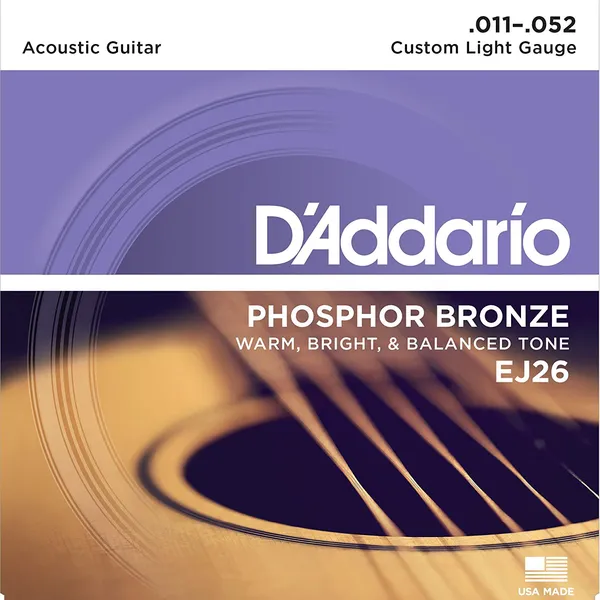 Dây đàn guitar acoustic D'Addario chính hãng EJ26