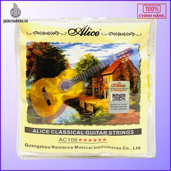 Dây Đàn Guitar Classic Alice A106 Chính Hãng 