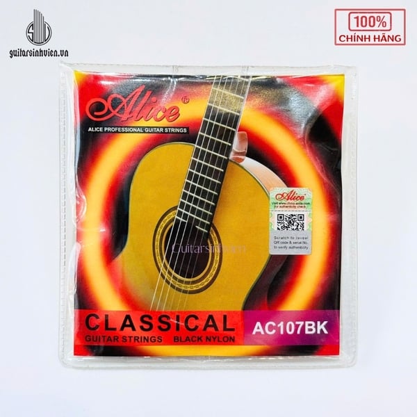 DâyĐàn Guitar Classic Chính Hãng Alice A107