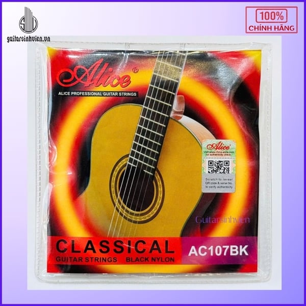 DâyĐàn Guitar Classic Chính Hãng Alice A107