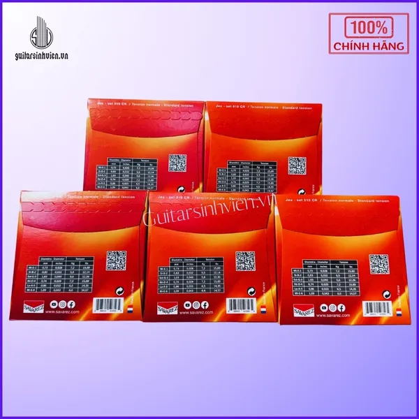 Dây Đàn Guitar Classic Chính Hãng Savarez 510 CR 