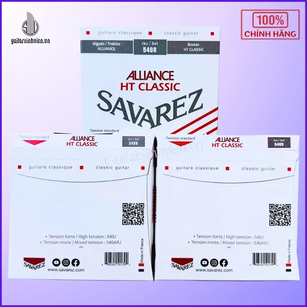 Dây Đàn Guitar Classic Chính Hãng Savarez 540R