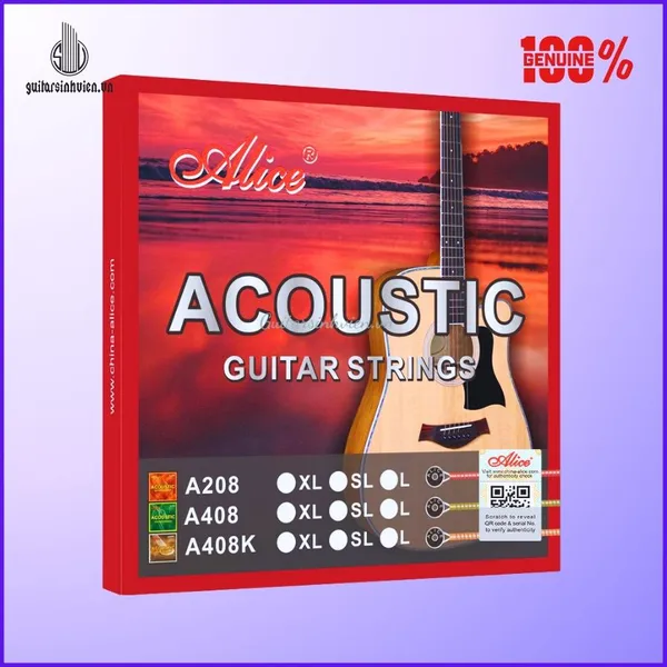 Dây đàn guitar acoustic giá rẻ Alice A408K