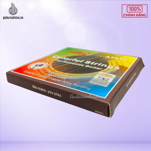 Dây Đàn Guitar Acoustic Nhiều Màu Alice A407C