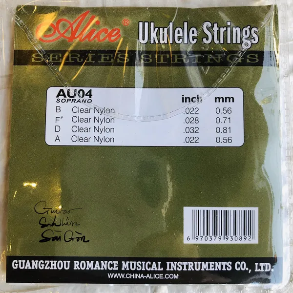 Dây đàn ukulele Alice AU04