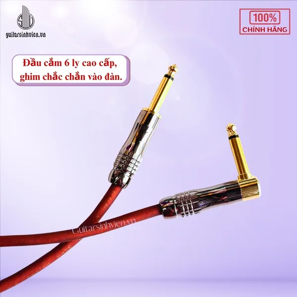 Jack Cắm Guitar Cao Cấp Dài 6m